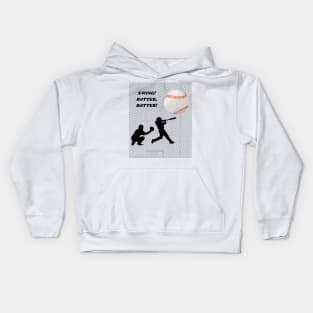 Swing Batter, Batter! Kids Hoodie